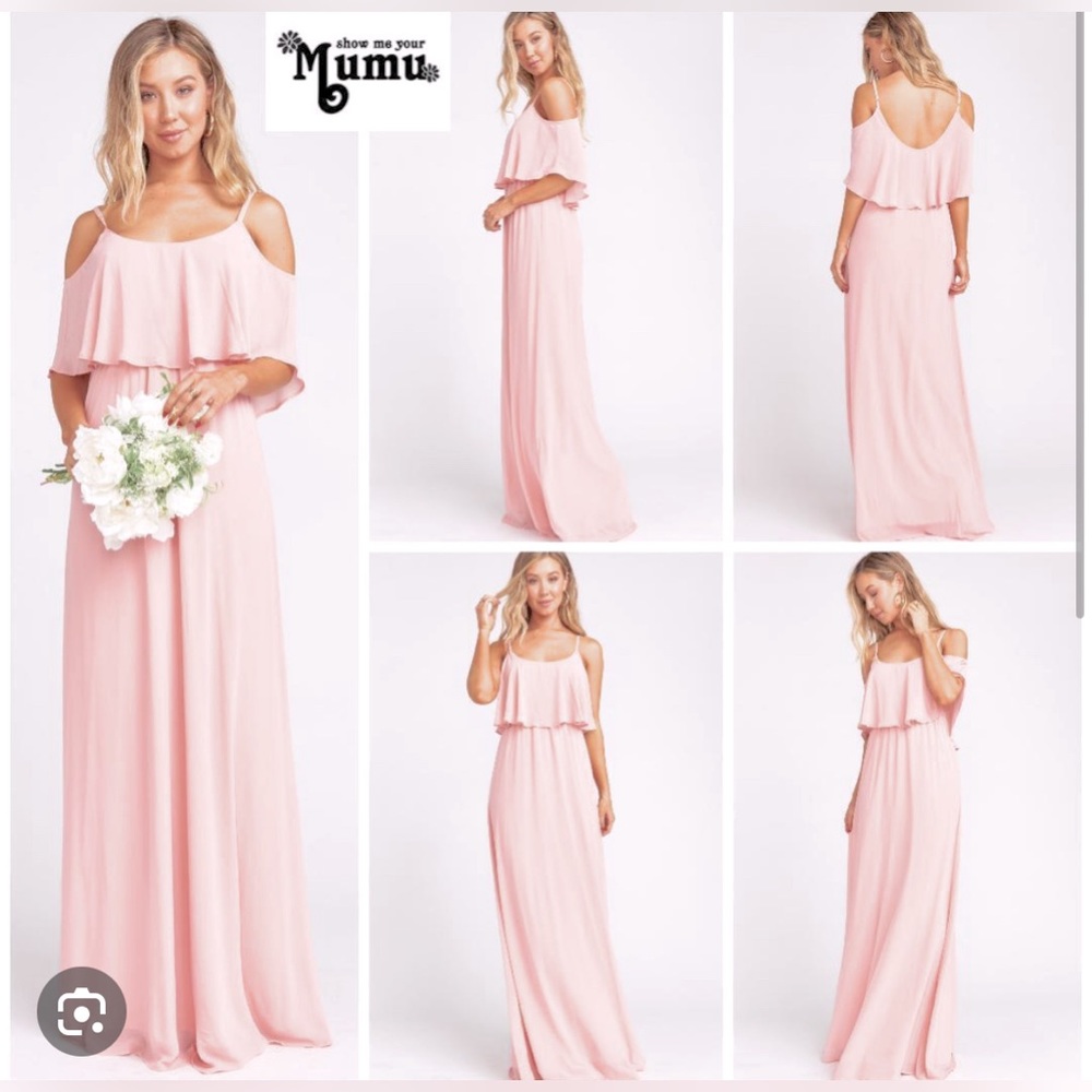 Show Me You MuMu Caitlin Dress in Dusty Pink